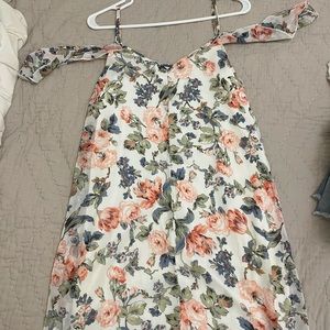 Floral print dress